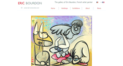 Desktop Screenshot of ericbourdon.com